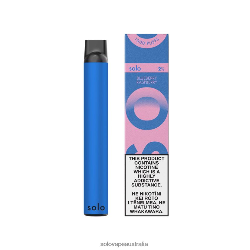 Blueberry Raspberry Solo Disposable Vape Paradise Collection ZN6LB019 | Solo Vape Wholesale